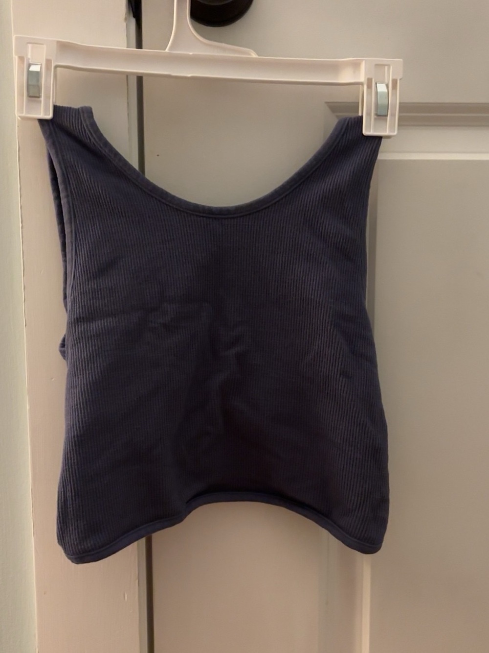 By Together Ribbed Tank Top - Slate Navy